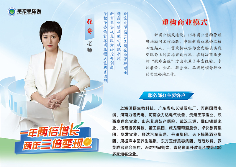 手把手商业模式重构咨询师