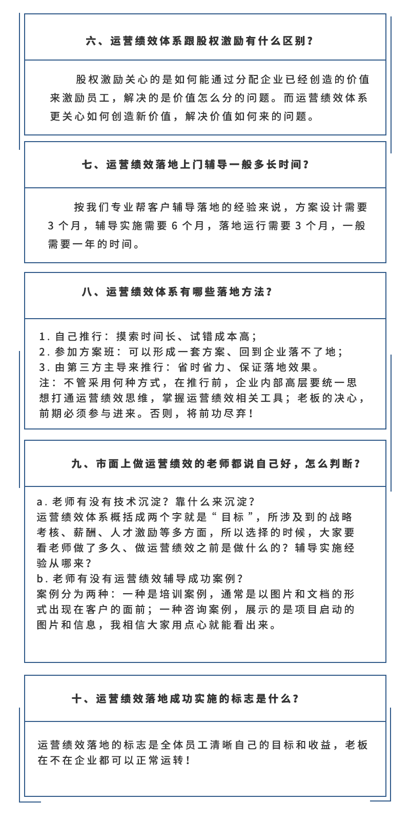 运营绩效落地上门辅导经典十问：(图2)